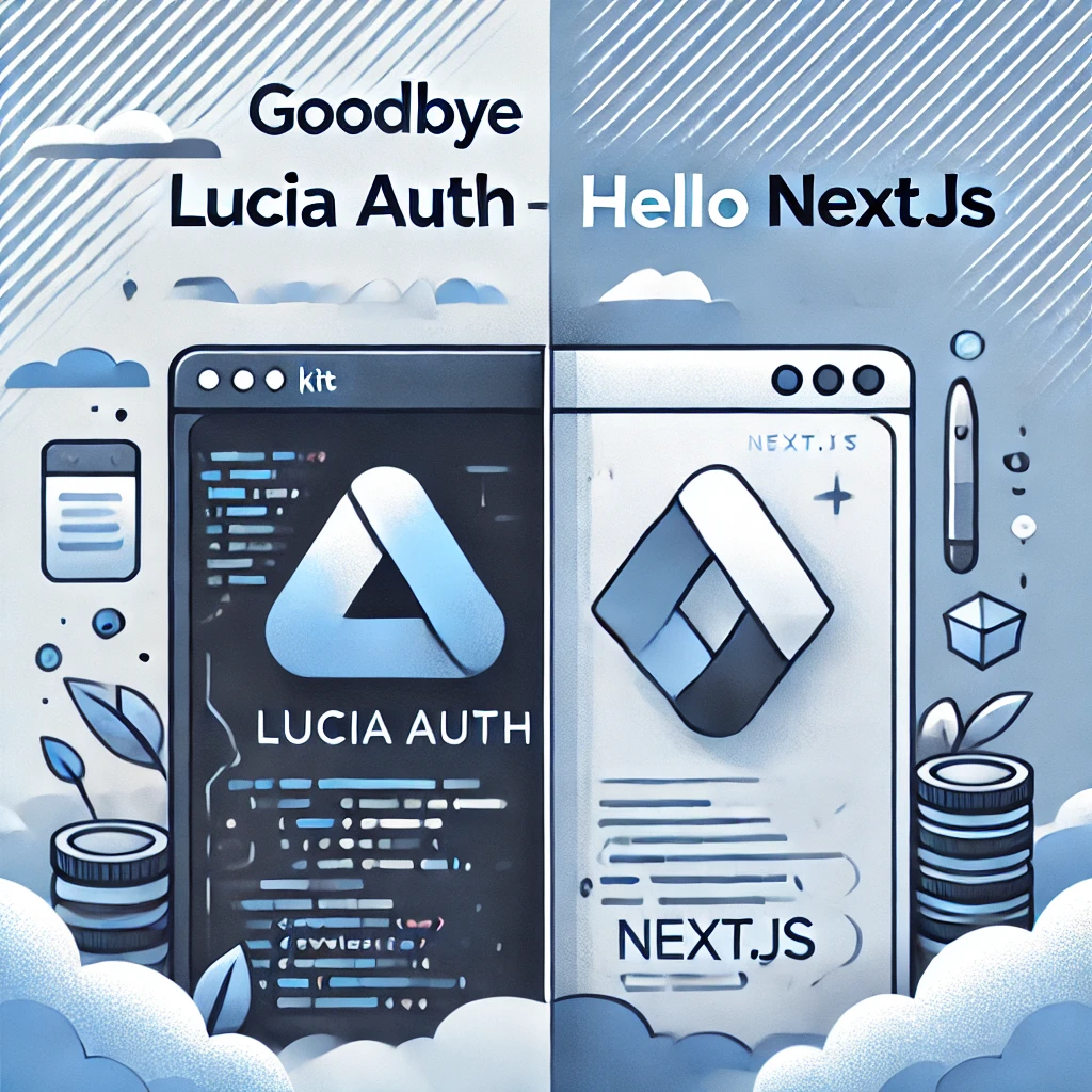 Goodbye Lucia Auth - hello NextJs?